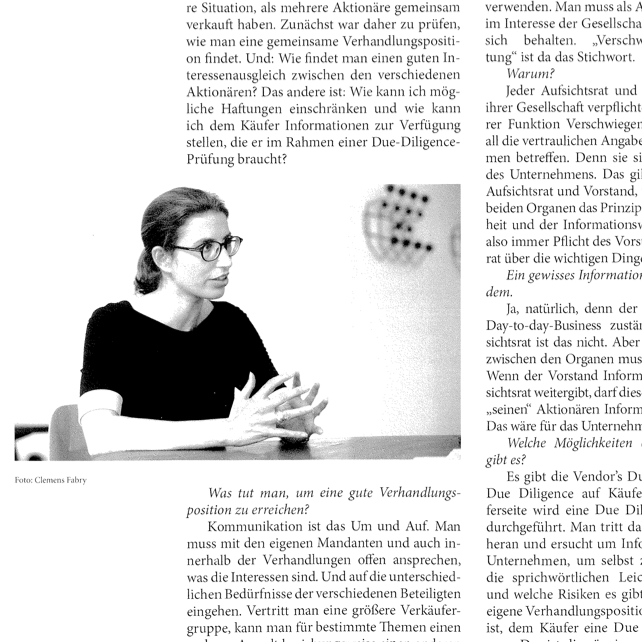 Dr. Marie-Agnes Arlt | Aufsichtsrat aktuell 3/2016