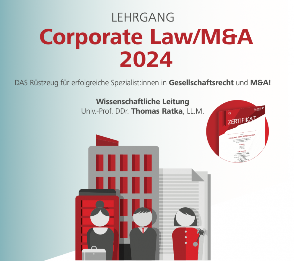 (Deutsch) Vortrag: „Kritische Klauseln in Gesellschafts- und Syndikatsverträgen“